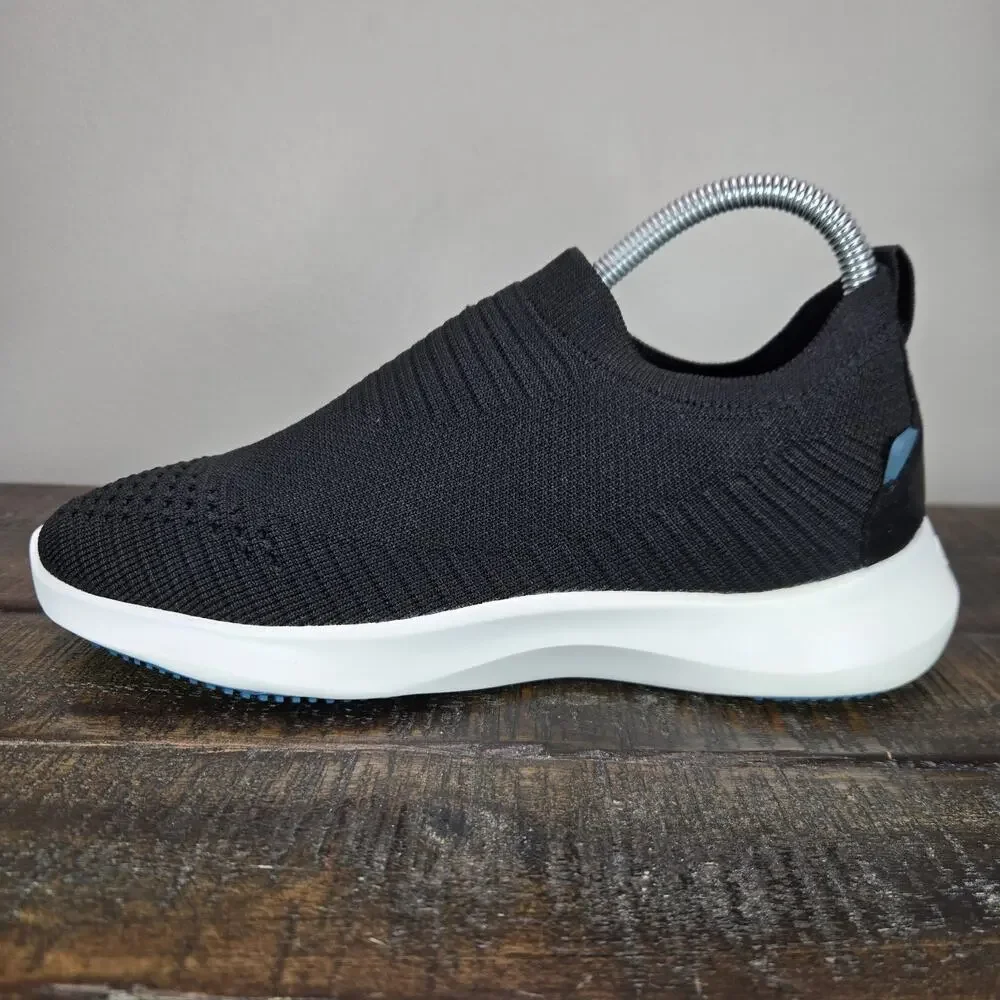 Vessi Everyday Move Slip On Womens Size 7 Waterproof Shoes Sneakers Onyx Black
